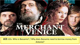 Understanding Bassanio's Financial Situation in 