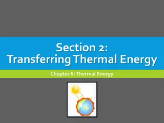 Understanding Thermal Energy Transfer Methods