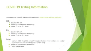 Important Information: COVID-19 Testing, Commencement, and College Corps Program Updates