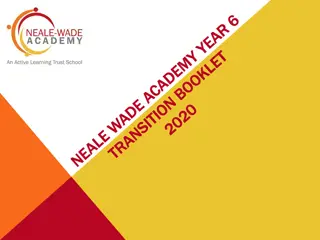 Neale Wade Academy Year 6 Transition Booklet 2020