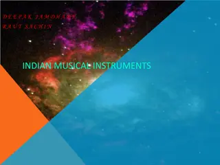 Exploring Indian Musical Instruments and Maestros