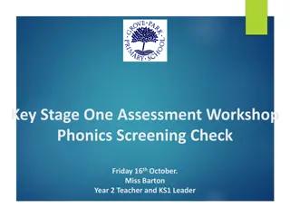 Phonics Screening Check Overview for Year 2 Students