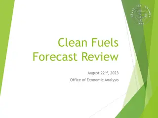 Clean Fuels Forecast Review - August 22nd, 2023 Summary