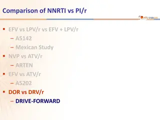 Comparison of DOR and DRV/r in DRIVE-FORWARD Study