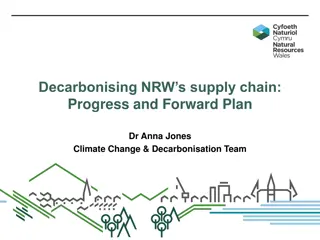 Decarbonising NRW's Supply Chain Emissions: Progress and Challenges