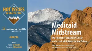 The Impact of Medicaid Expansion in Colorado