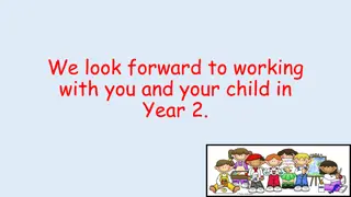 Year 2 Transition and Organizational Information for Parents