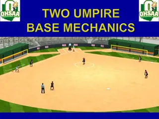 ASA Logo Umpire Guidelines for Baseball and Softball Games