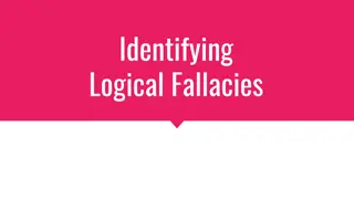 Identifying Logical Fallacies in Sources: Presentation Assignment