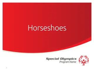 Special Olympics Horseshoes Program Overview