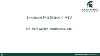 Ensuring Free Speech Rights at Michigan State University