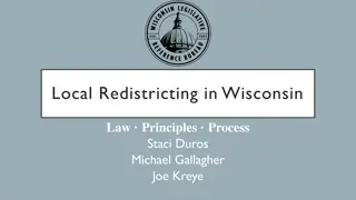 Understanding Local Redistricting in Wisconsin