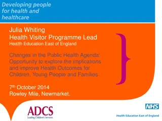 Public Health Workshop for Improving Outcomes in Children and Young People