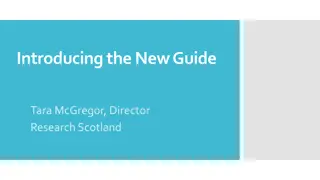 Introducing Tara McGregor - Director of Research Scotland: A Guide for ESOL Practices