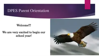 DPES School Orientation Information and Updates