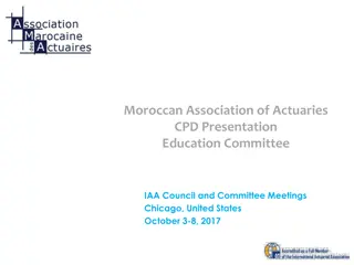 Overview of Moroccan Association of Actuaries: History, Ecosystem, and Achievements