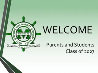 Welcome Parents and Students - Earl Marriott Secondary Class of 2027