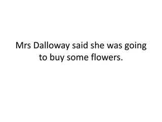 Exploring Themes in Mrs. Dalloway's World