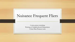 Addressing Nuisance Frequent Flyers in Urban Data Projects