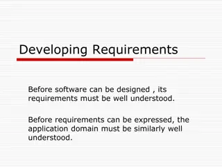 Software Requirement Analysis and Problem Definition Process