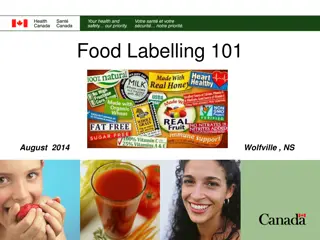 Food Labeling: Essential Information and Guidelines