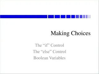 Understanding Conditional Statements and Control Structures in Java