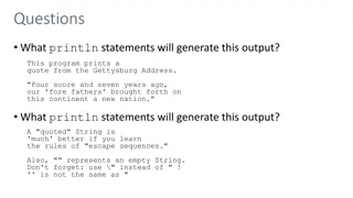 Algorithms and Structured Programming - Introduction to CSCI 161