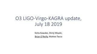 Update on O3 LIGO-Virgo-KAGRA Project and Commissioning Plan Milestones