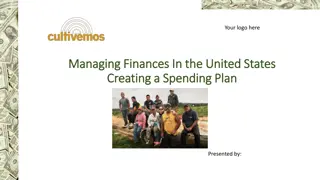 Managing Finances in the United States: Creating a Spending Plan