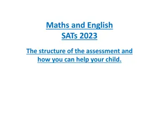 Maths and English SATs 2023: Assessment Structure and Supportive Strategies for Parents