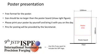 ISPF Seminar in Kyoto: Poster and Oral Presentations, Accommodation Details, Venue Information