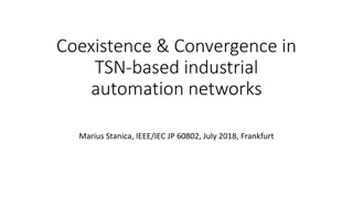 Coexistence & Convergence in TSN-based Industrial Automation Networks