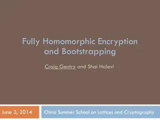 Bootstrapping in Fully Homomorphic Encryption