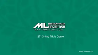 STI Online Trivia Game - Test Your Knowledge on Sexual Health