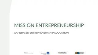 Game-Based Entrepreneurship Education Program