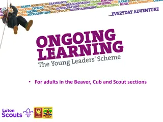 Young Leaders in Scouting: A Guide for Adult Volunteers