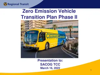 Zero Emission Vehicle Transition Plan Phase II Presentation to SACOG TCC