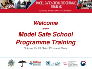 Model Safe School Programme Training in Saint Kitts and Nevis