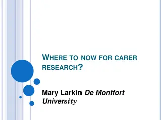 Carer Research Trends in the UK: A Critical Analysis