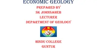 Economic Geology: A Comprehensive Overview