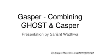 Exploring GASPER and LMD-GHOST in Blockchain Consensus Protocols