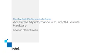 Accelerate AI Performance with DirectML on Intel Hardware by Szymon Marcinkowski