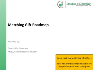 Enhancing Matching Gift Strategies for Nonprofits