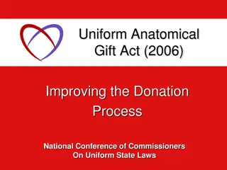 Modernizing Organ Donation Laws: The Uniform Anatomical Gift Act of 2006