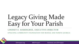 Legacy Giving Made Easy for Your Parish