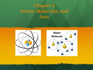 Exploring the World of Atoms and Molecules