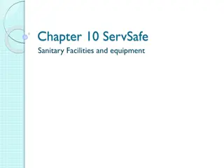 Best Practices for Designing and Maintaining Sanitary Food Operation Facilities