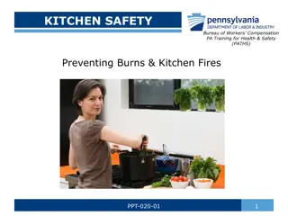 Kitchen Safety Training for Preventing Burns and Fires