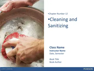 Effective Cleaning and Sanitizing Procedures for Food Service Operations