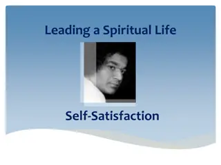 Delving Deeper into Self-Satisfaction: A Spiritual Study Circle